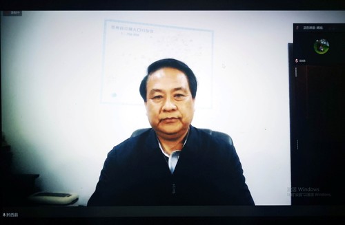 毕节市委常委、黔西县委书记卢林接受连线采访。