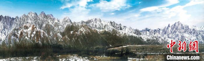 贺兰晴雪。黄河出版传媒集团供图