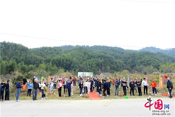 湖南长沙邵阳商会：暖春庆佳节 共植