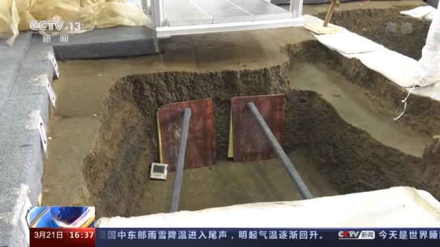 三星堆6号坑神秘木匣子身份待定 保护工作细致入微