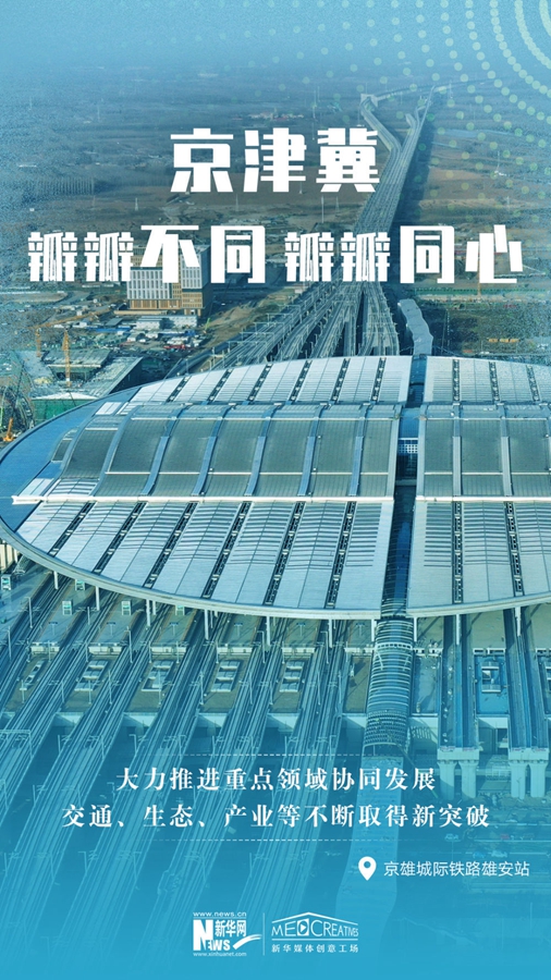 瓣瓣不同 瓣瓣同心——京津冀协同发展不断取得新突破
