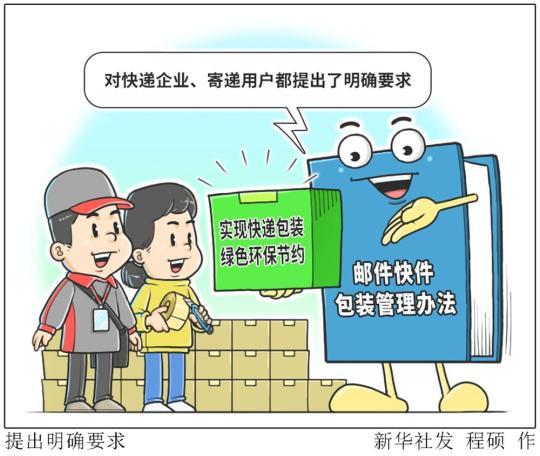 避免快递过度包装 防止污染环境