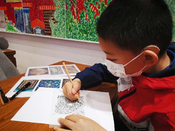 “我在故宫画彩画——听障青少年走进文化遗产地”举行