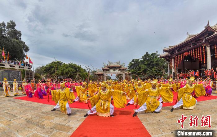 妈祖祭典。 徐国荣摄