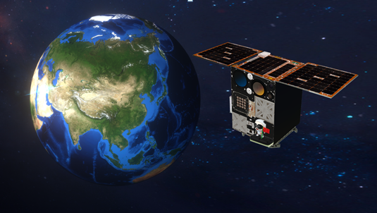 四川“大熊猫”飞上太空