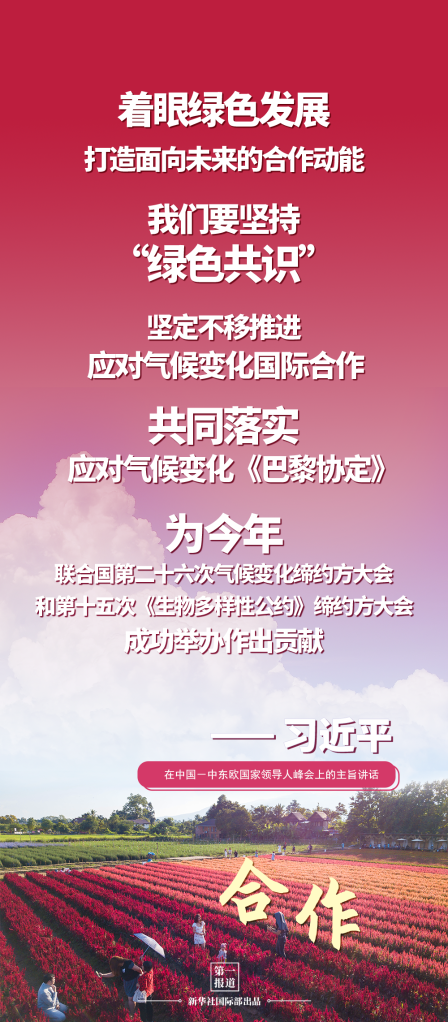 第一报道 | 建设美丽地球家园 习主席提到这些“高频词”