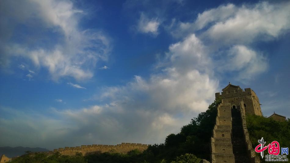 五一逃离人海赴最佳目的地 五月金山岭长城很美