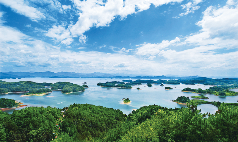 美丽中国的杭州风景