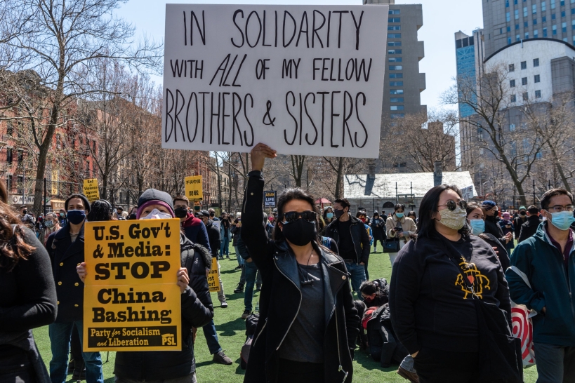 针对亚裔的仇恨犯罪案件激增 美媒：美国走向种族公正太难！