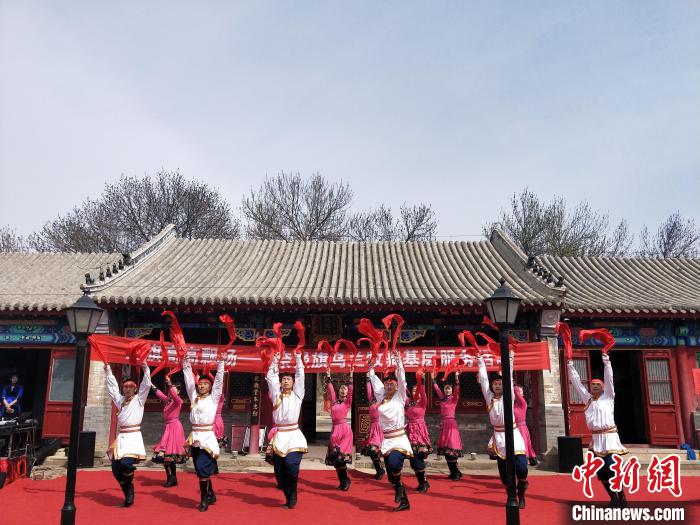 图为在博物馆内举办的惠民活动。　王秀珍摄