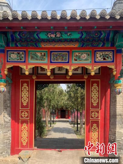 图为政殿院。　奥蓝摄