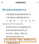 濠吉食品被银保监会列入重大违法违规股东名单，为豪吉鸡精相关方
