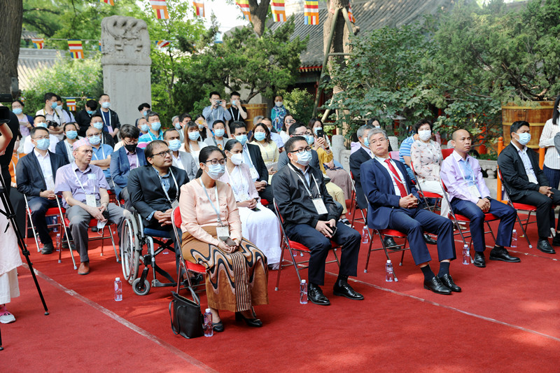 中国佛教协会2021年佛诞节庆祝活动在北京广济寺举办