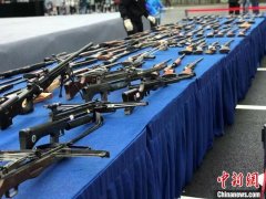 湖北警方严打枪爆违法犯罪 今年以来173人落网