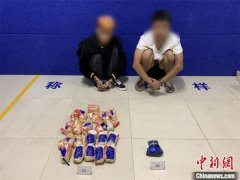 云南普洱：两男子心存侥幸运毒4公斤当场被擒