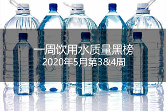 一周饮用水黑榜：麒麟山桶装水、天赐泉天然矿泉水不合格