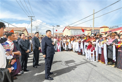 坚持以人民为中心深化改革开放深入推进青藏高原生态保护和高质量发展