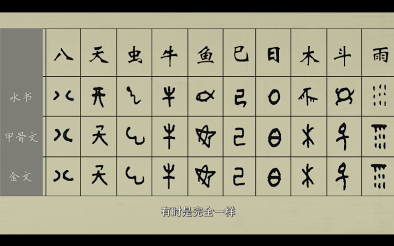 《隐秘的细节》揭秘：甲骨文还活着 三星堆有同伴