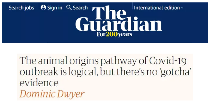 多国权威专家:“实验室泄漏论”毫无市场 勿将病毒溯源政治化