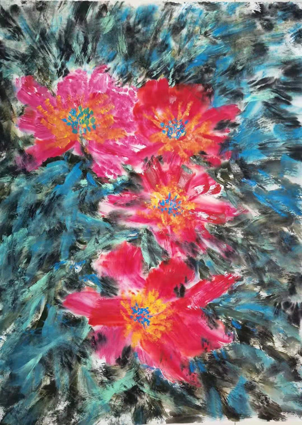色有思想,墨有话语——刘春“色墨画”及其作品“画语”体系印象
