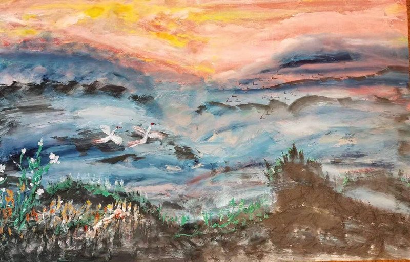 色有思想,墨有话语——刘春“色墨画”及其作品“画语”体系印象