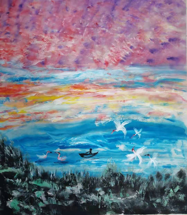 色有思想,墨有话语——刘春“色墨画”及其作品“画语”体系印象