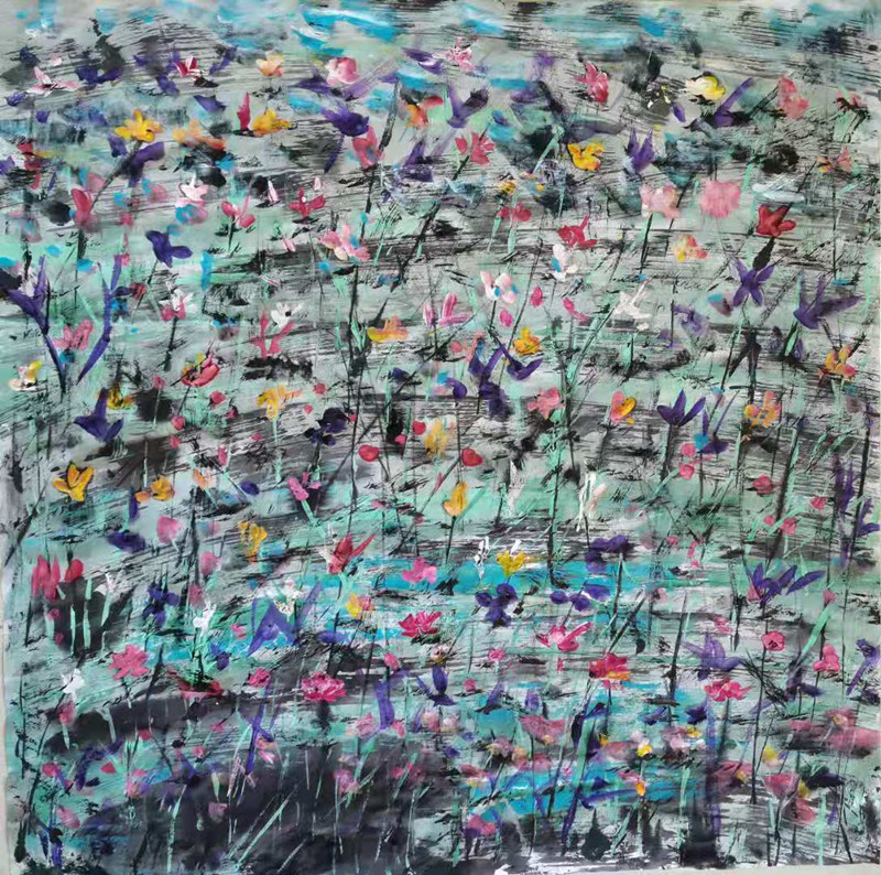 色有思想,墨有话语——刘春“色墨画”及其作品“画语”体系印象