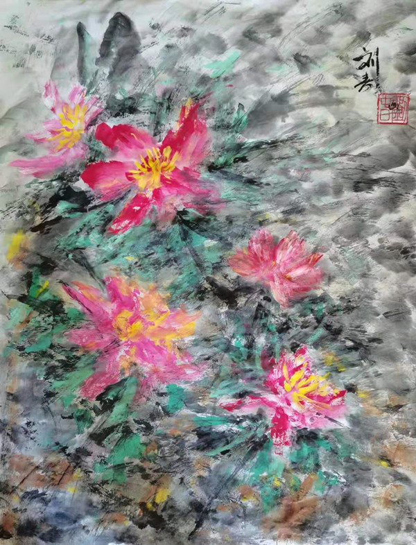 色有思想,墨有话语——刘春“色墨画”及其作品“画语”体系印象