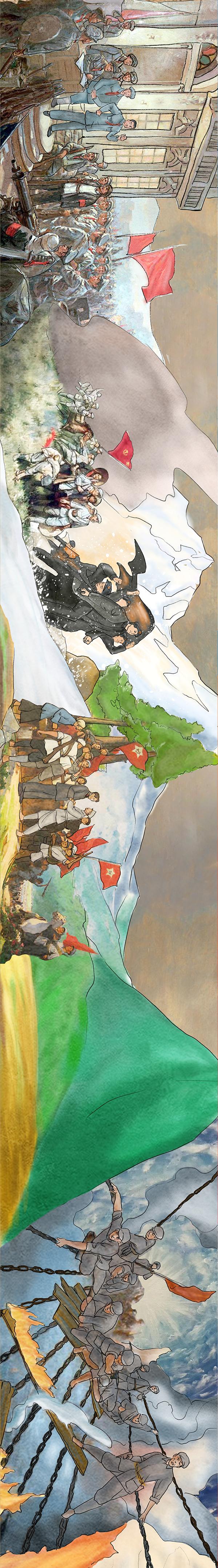 超燃!10分钟动画重温中国共产党百年征程