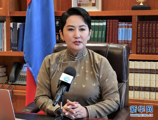 专访:“蒙中两国在抗击新冠疫情方面的合作堪称典范”——访蒙古国外长巴特策策格