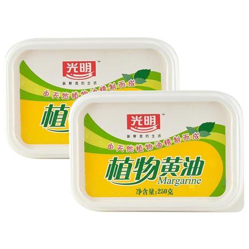光明乳业1批次光明植物黄油氧化变质