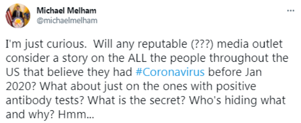 溯源美国：早期病例到底有多早？