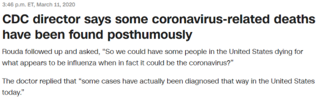 溯源美国：早期病例到底有多早？