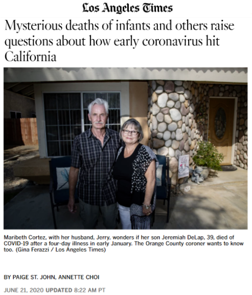 溯源美国：早期病例到底有多早？