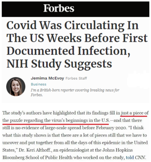 溯源美国：早期病例到底有多早？