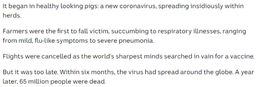 溯源美国：病毒演习为何逼真得“好像手握剧本”？