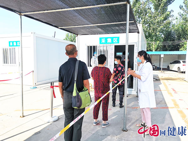 夏日里最美的风景是你们 ——玉田县医院严谨规范完成核酸采集检测任务