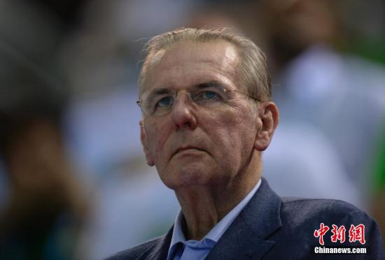 资料图：国际奥委会前主席雅克·罗格。<a target='_blank' href='http://www.chinanews.com/'><p  align=