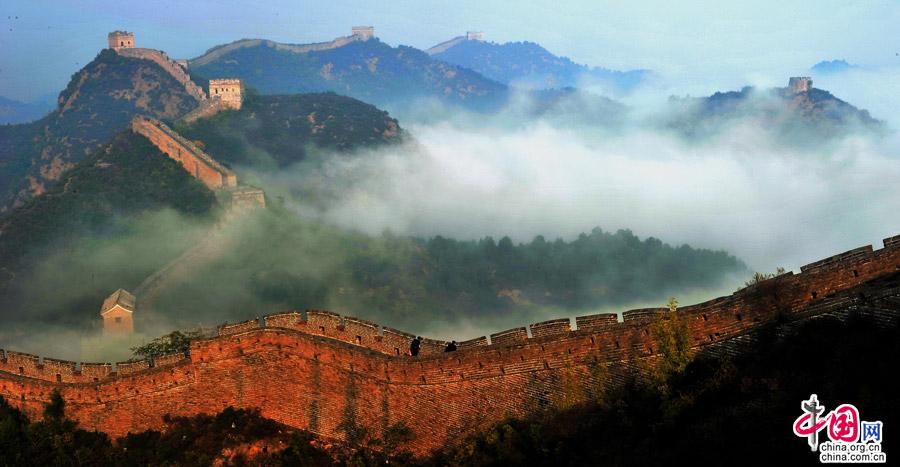 金山岭长城 ：中秋赏月游长城看美景(图)