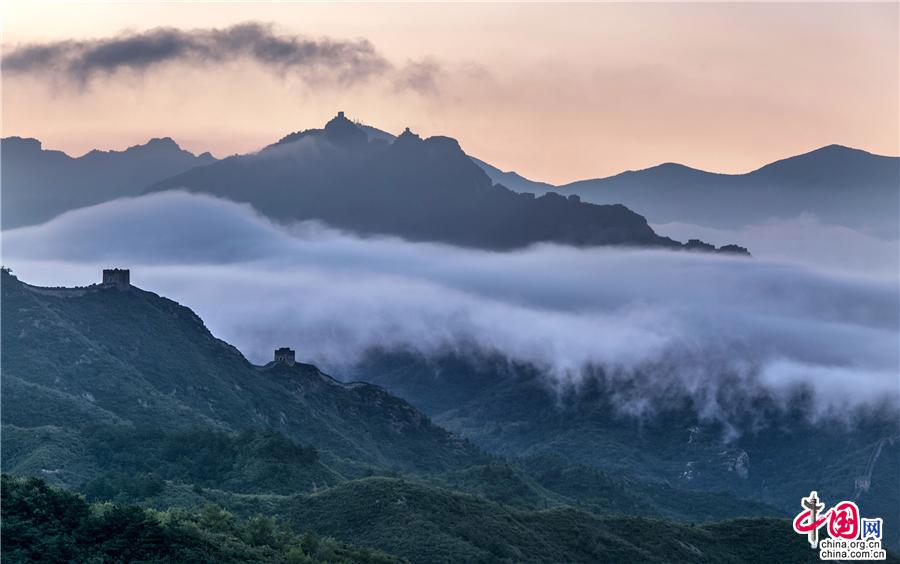 金山岭长城 ：中秋赏月游长城看美景(图)