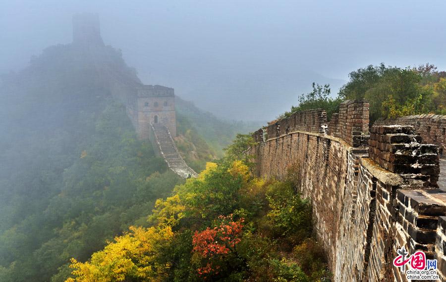 金山岭长城 ：中秋赏月游长城看美景(图)