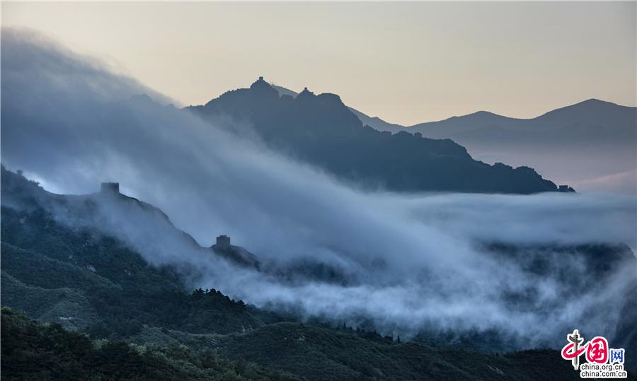 金山岭长城 ：中秋赏月游长城看美景(图)