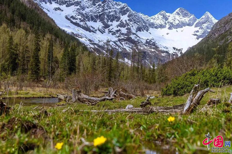 达古冰川：中秋假期圆满收官 即将迎来最美季节