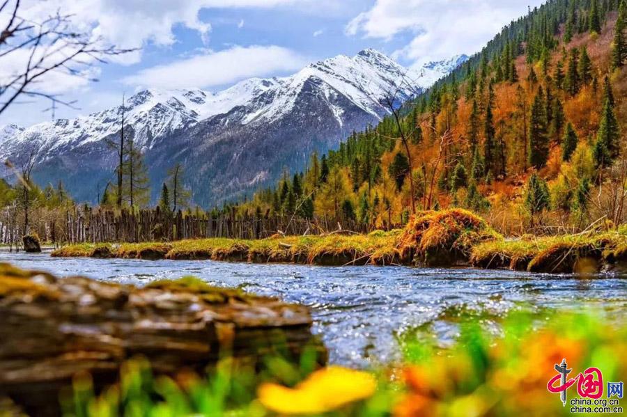 达古冰川：中秋假期圆满收官 即将迎来最美季节