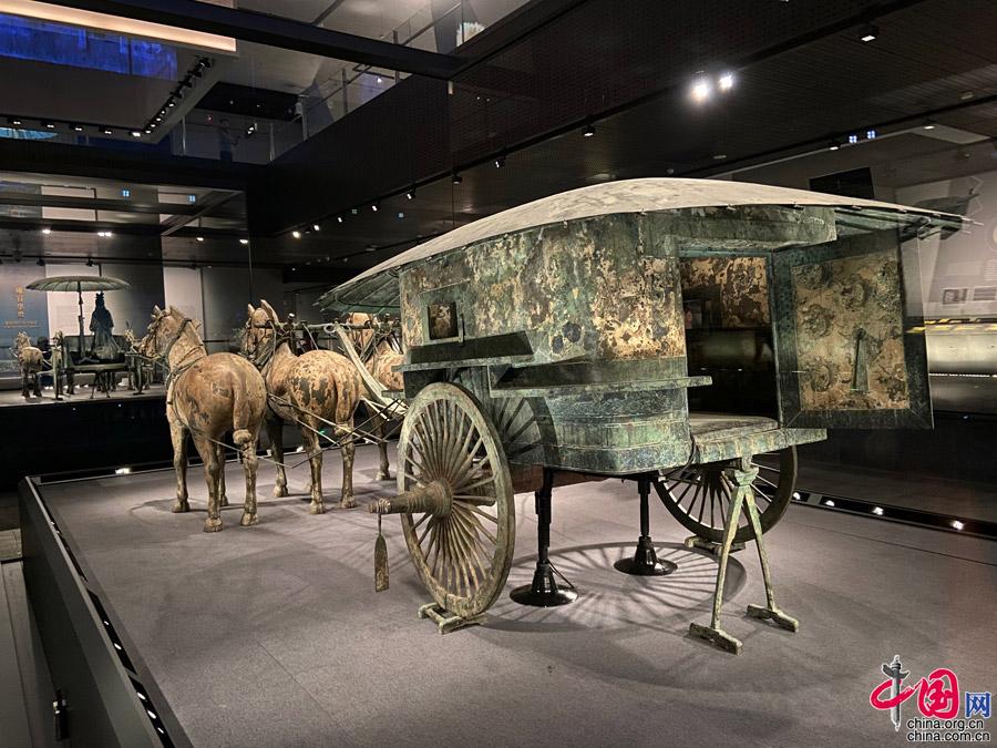 秦陵铜车马博物馆9月28日正式对外开放(组图)