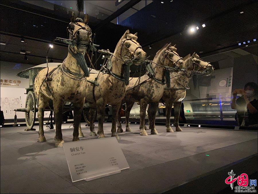 秦陵铜车马博物馆9月28日正式对外开放(组图)